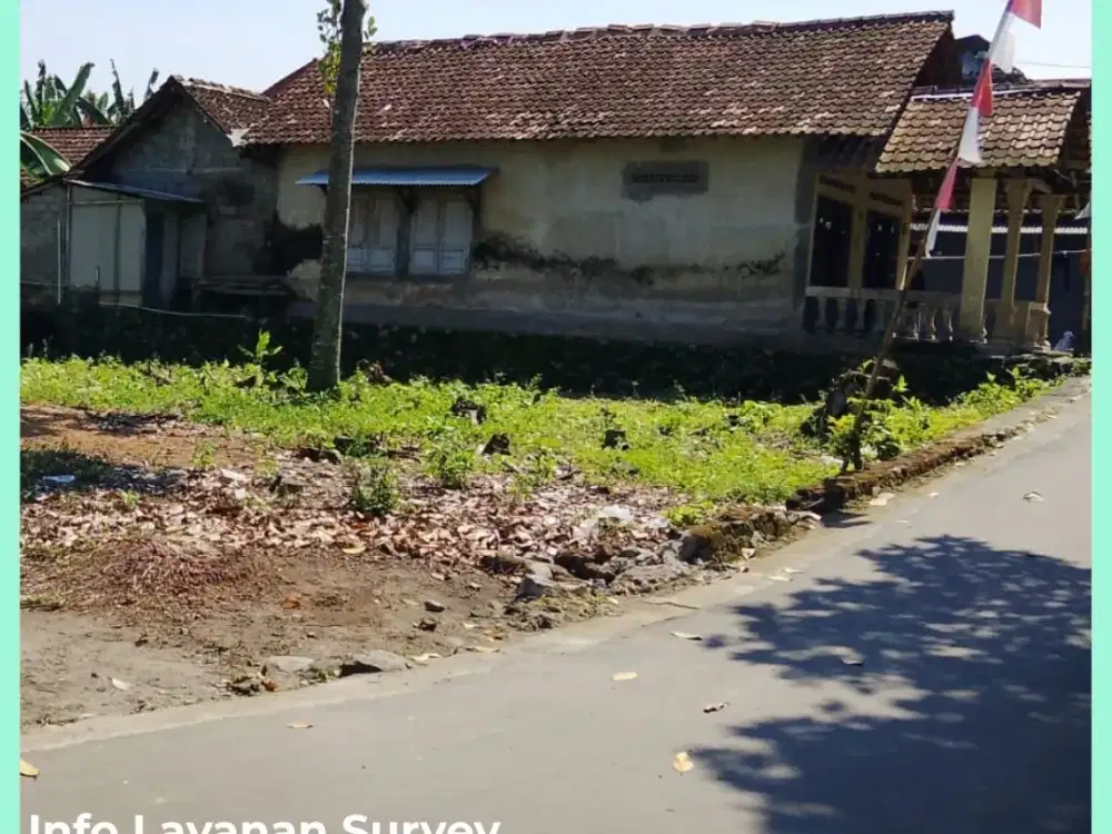 Tanah 2 Jt/m2 Mangku Jl Aspal Timur Kampus UII Kaliurang