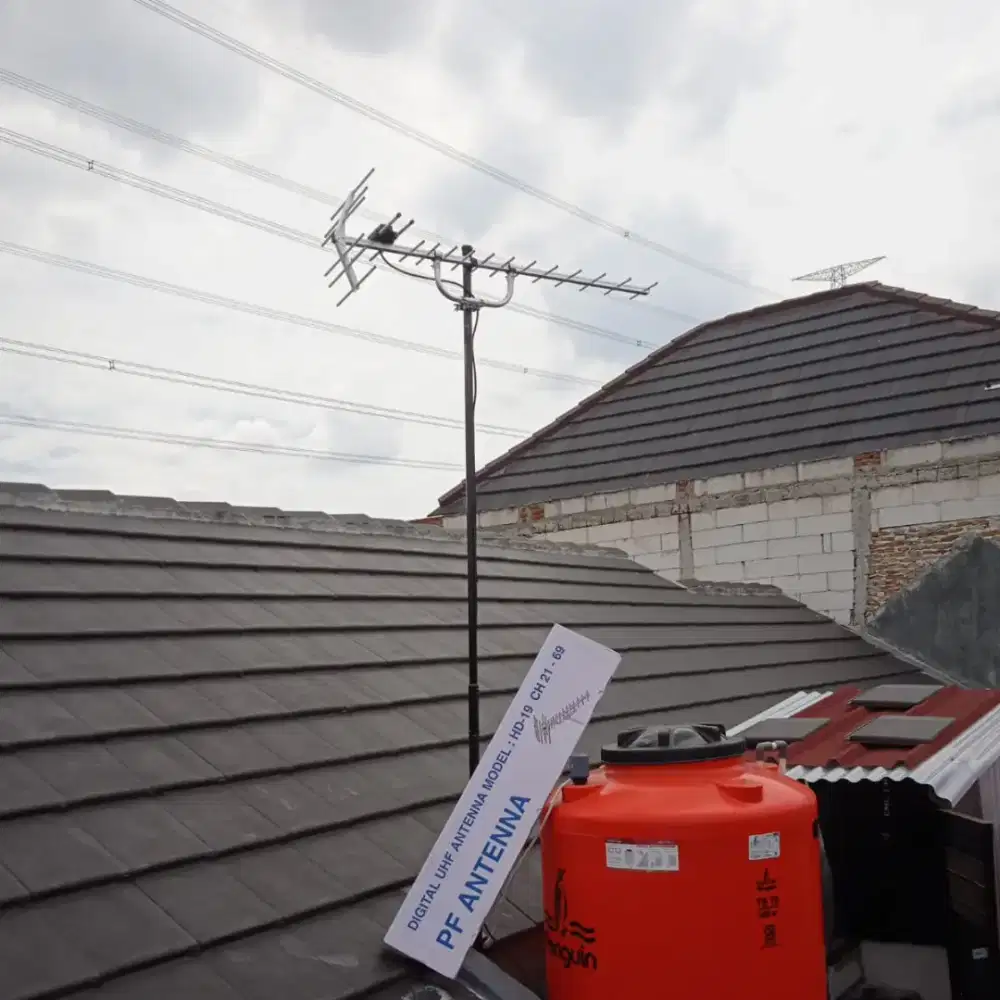 Pusat Ahli Pasang Antena TV Digital Outdoor Bergaransi