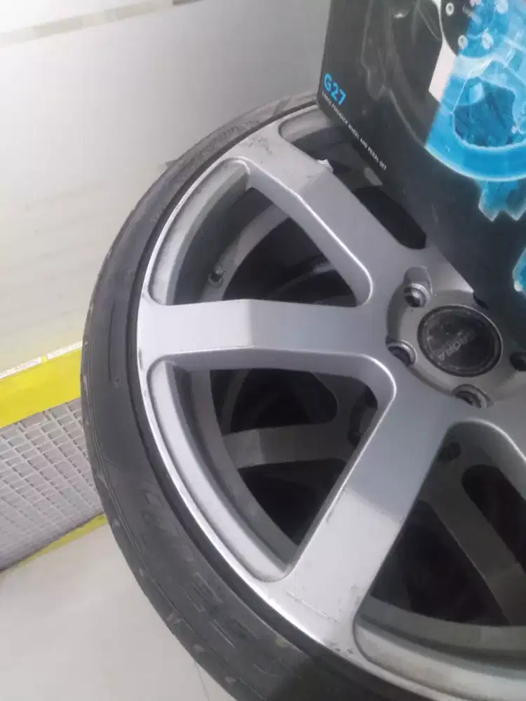 velg grora plus ban r 18 ex vw golf bandung kota