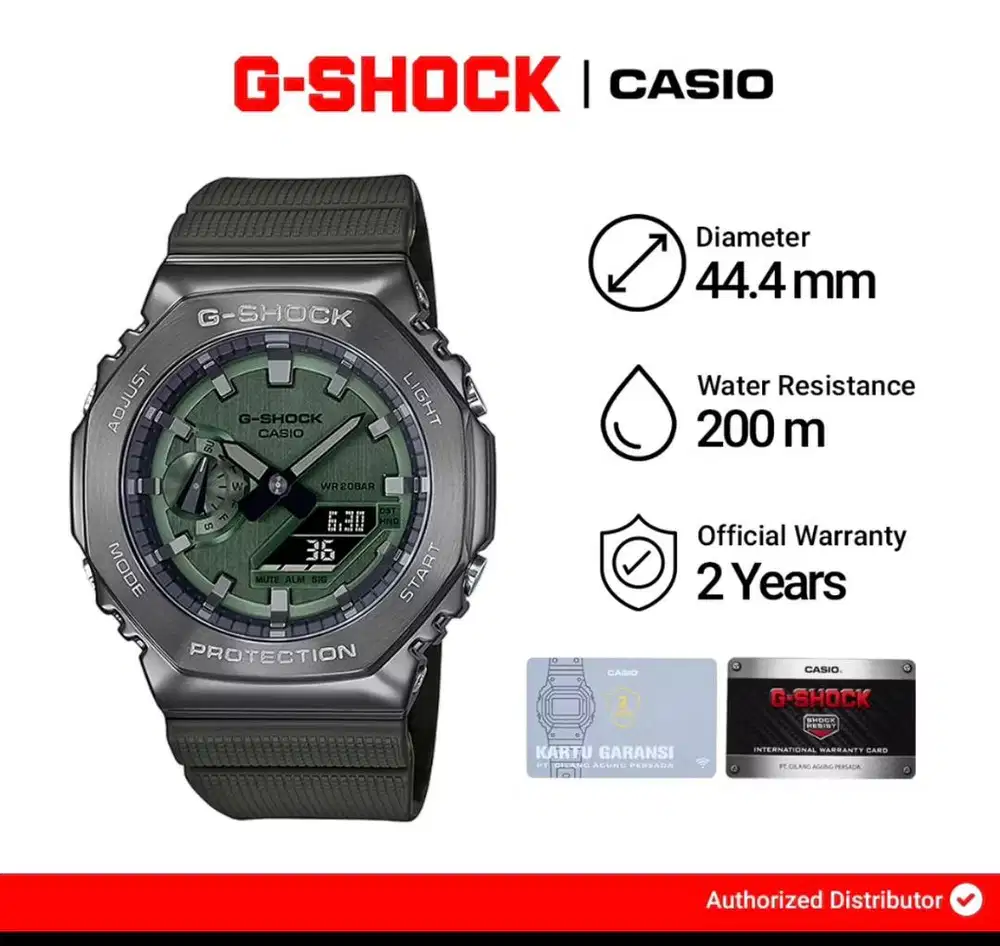 Jam Tangan Pria Casio G-Shock GM-2100B-3A
