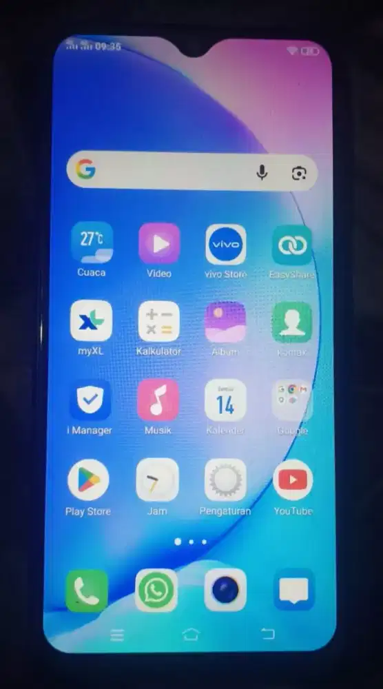 Jual Vivo Y17 RAM 8 / 256 , 600RB