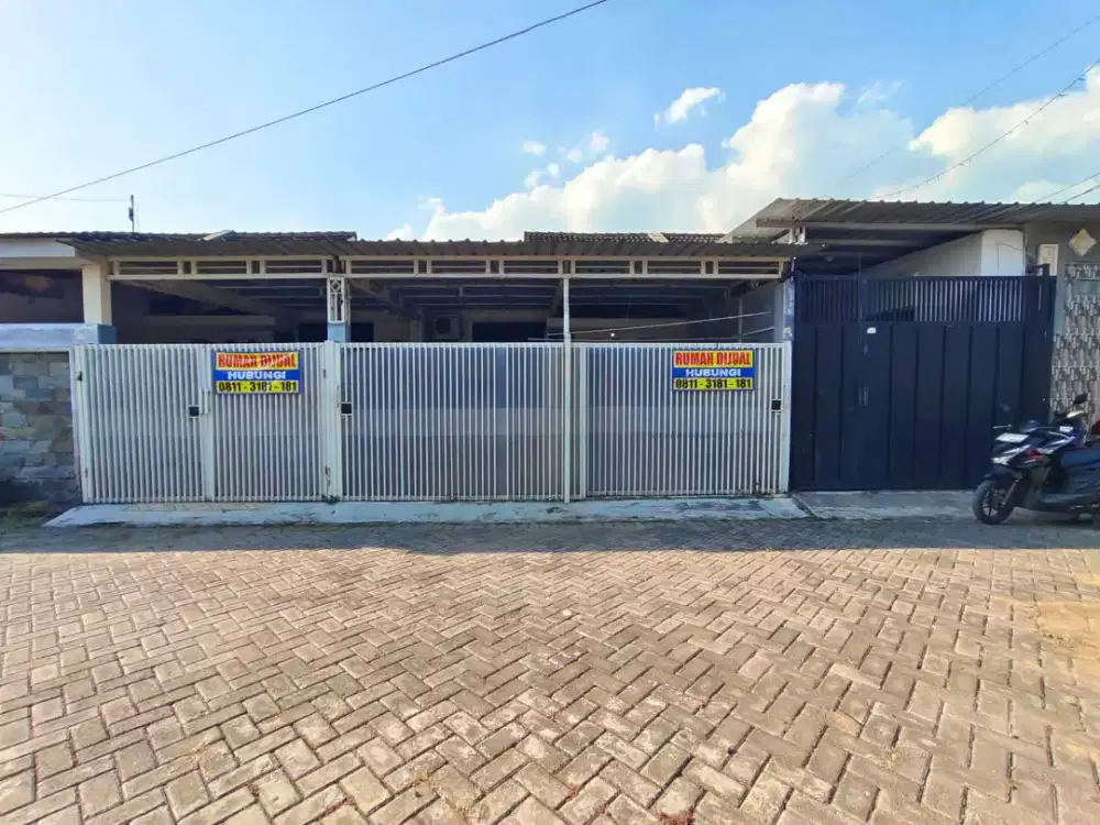Jual cepat 3 rumah berjejer