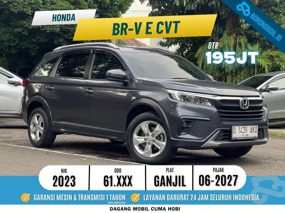 Honda BRV E Cvt 2023 Abu