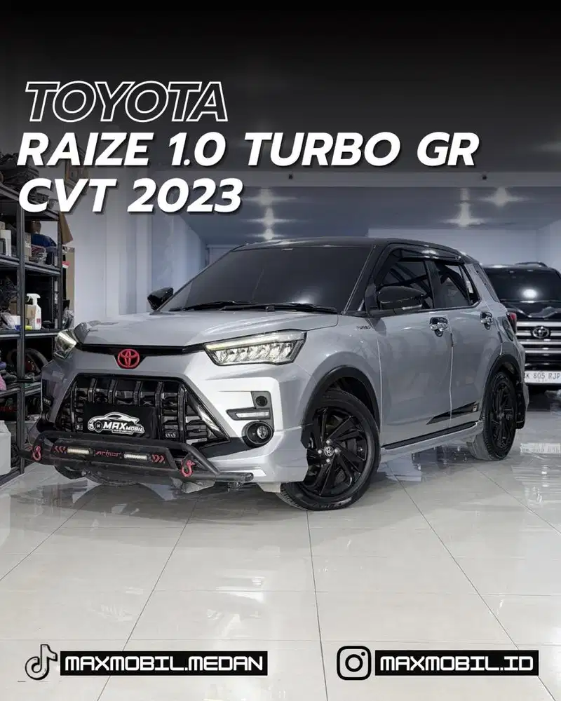 [ODO 19RB‼️] TOYOTA RAIZE 1.0 GR SPORT AT 2023 pemakaian 2024