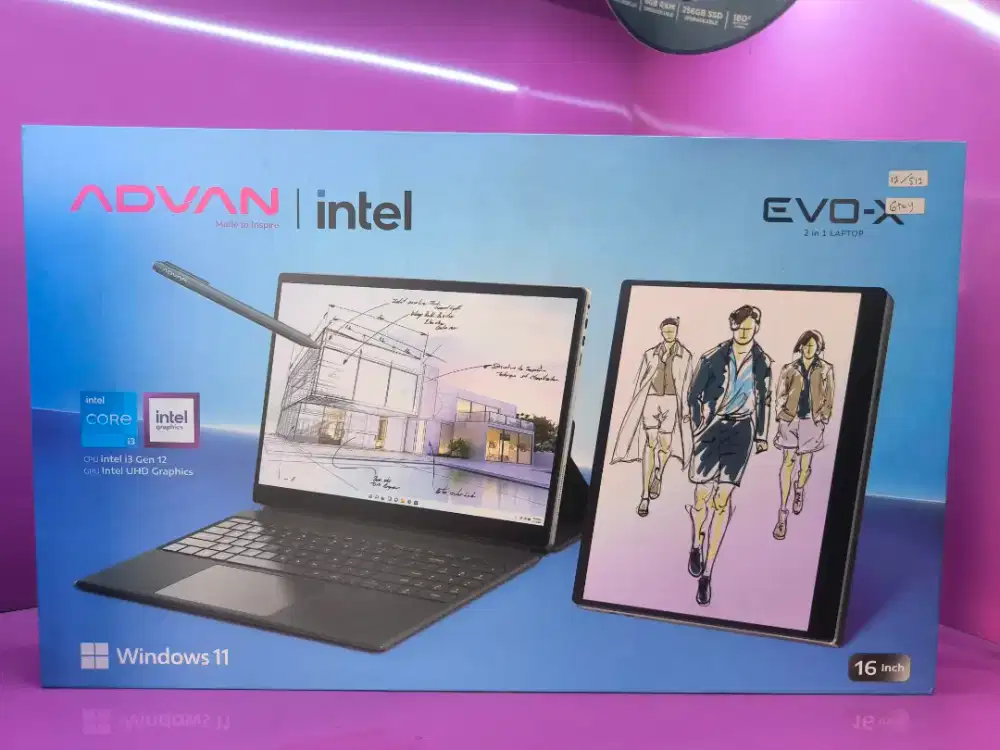 Laptop evo-X 16