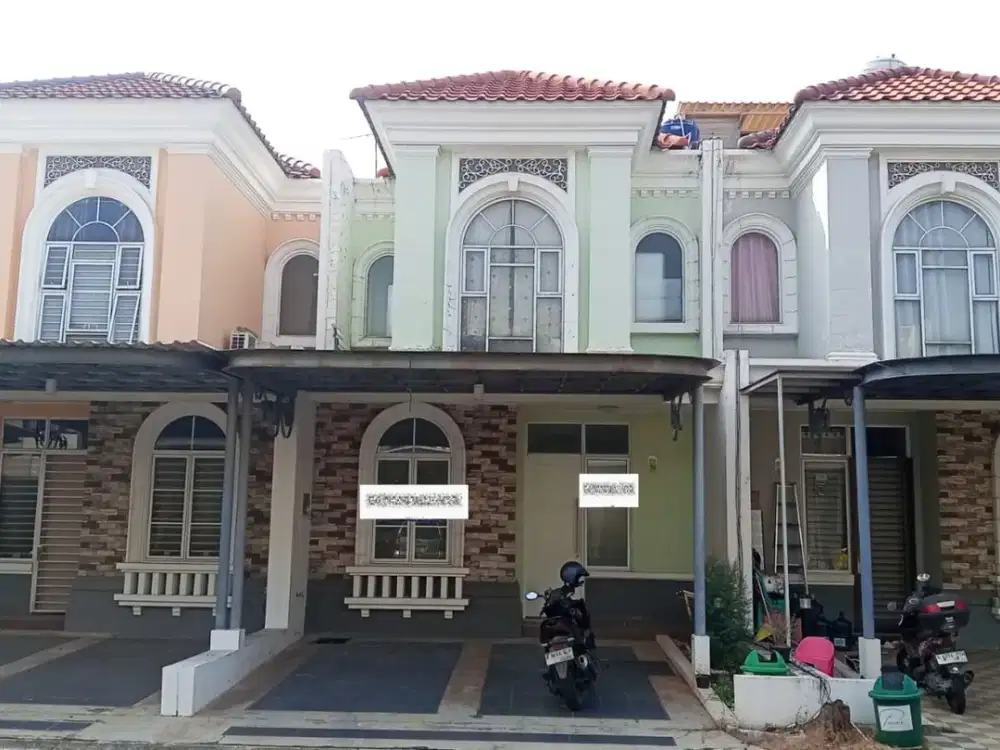 Disewakan rumah murah 2lantai di Cluster La Seine Jakarta Garden City Jakarta Timur siaphuni minimalis modern