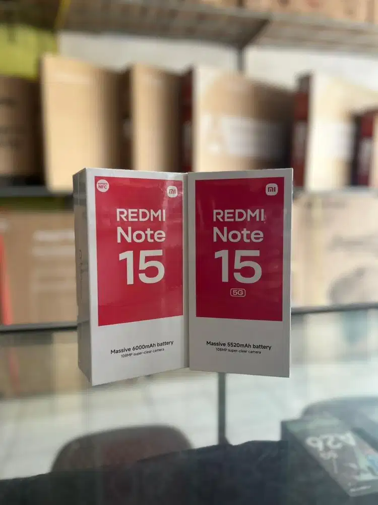 XIAOMI REDMI NOTE 15 RAM 8/256 GB GARANSI RESMI