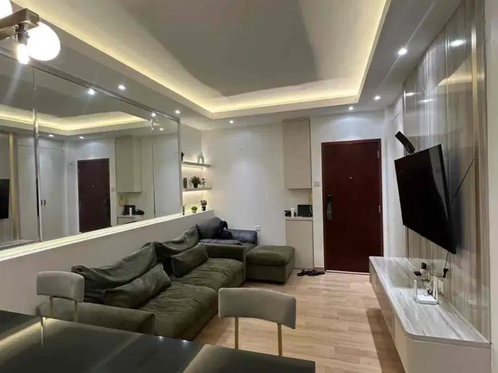 Dijual apartemen mediterania garden 2 tipe 2 BR Furnished interrior