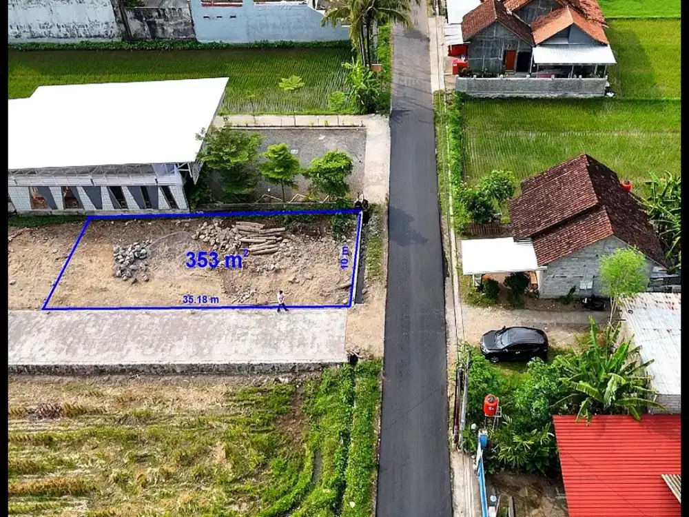Dekat Pasar Gamping Jual Tanah Jogja di Banyuraden