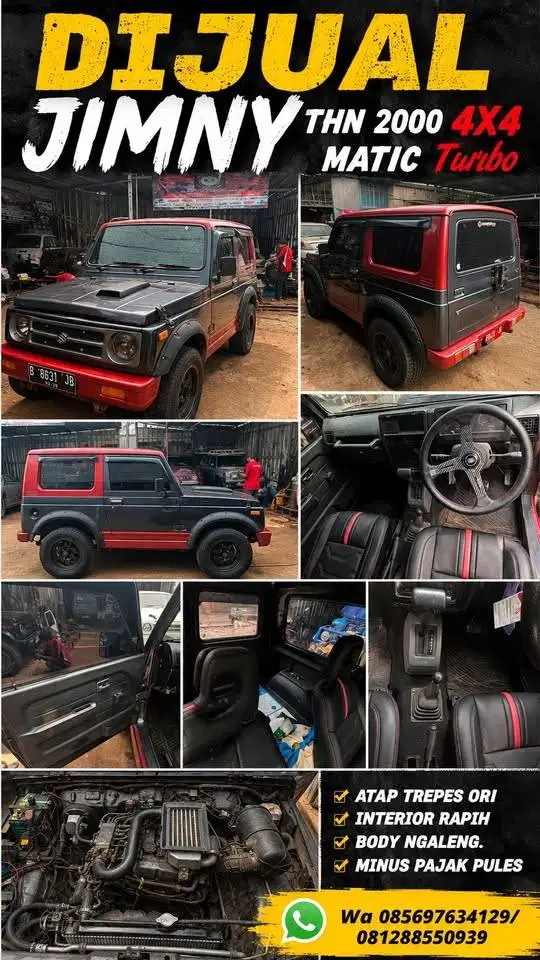 JIMNY KATANA MATIC 4X4 TREPES TH 2.000
