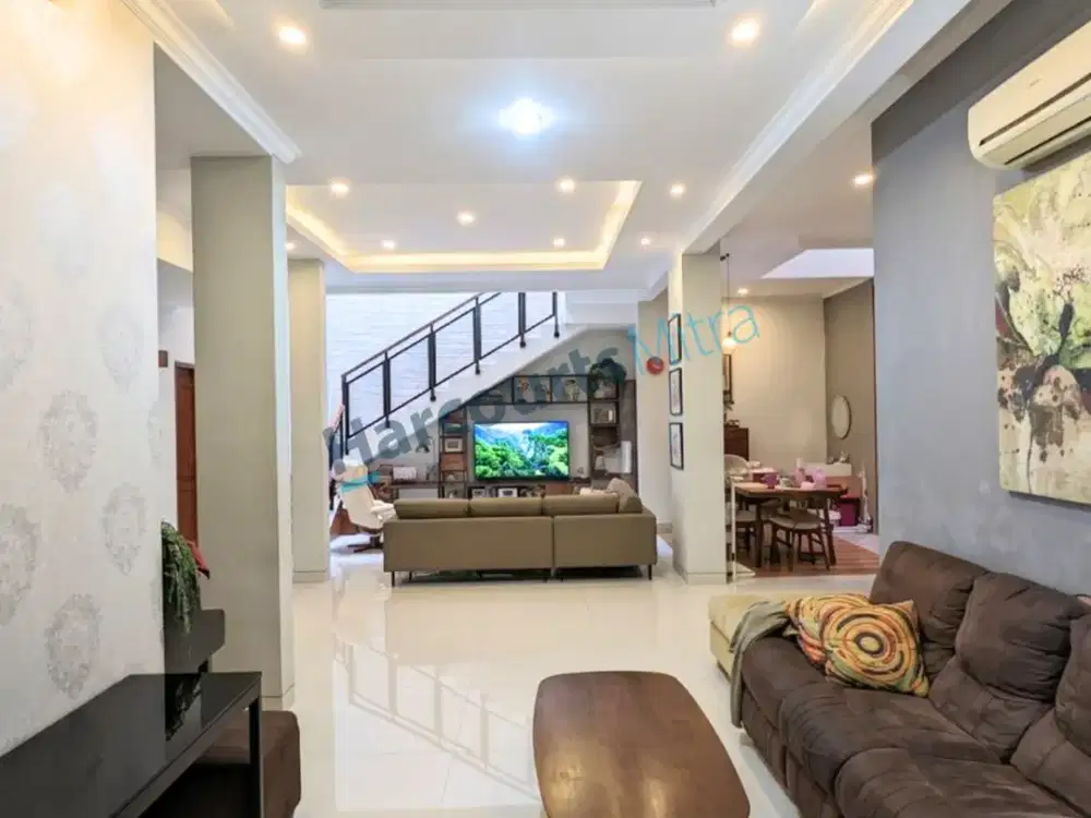 DIBAWAH HARGA PASARAN: RUMAH EKSKLUSIF LT 179M² / LB 400M² DI VILLAS TROPIC JAKARTA SELATAN - MI
