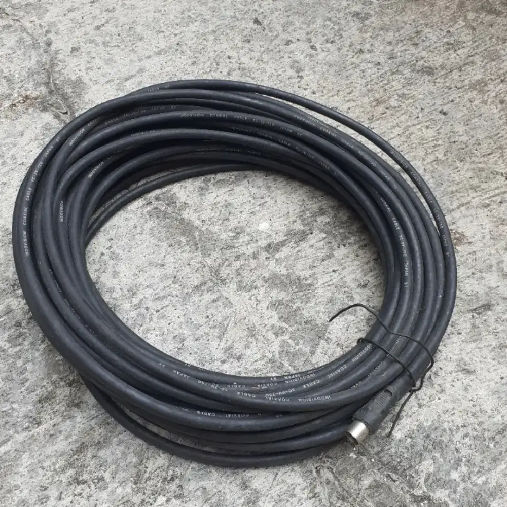 Kabel Indovision Coaxial 5C-2V 75 Ohm 20 meter