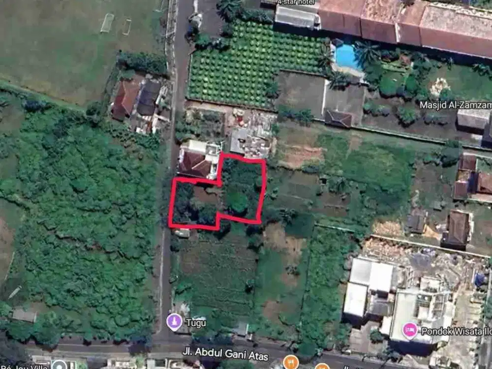 Dijual Tanah Kavling 
Stategis di Jalan Abdul Gani Atas Batu - Malang
