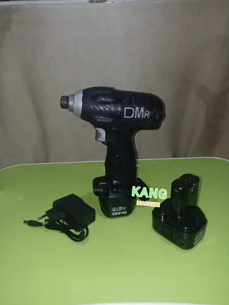 Hitachi Japan WH9DMR impact driver cordless 9.6V UPGRADE BATERAI