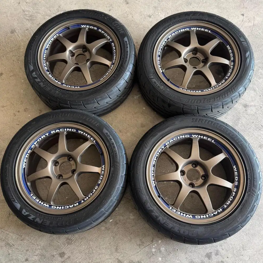 Japan Wedssport SA90 Ring 16 4x100 Velg Ori Original Jepang JDM R16