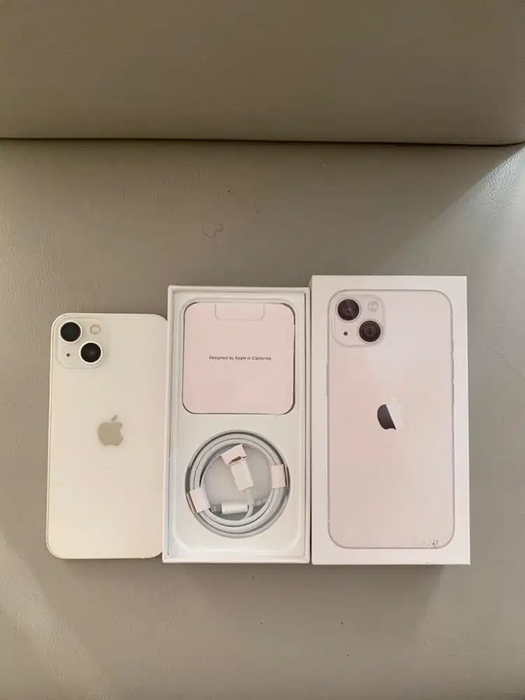 iPhone 13 512GB Starlight Original Full Fungsi Storage Besar