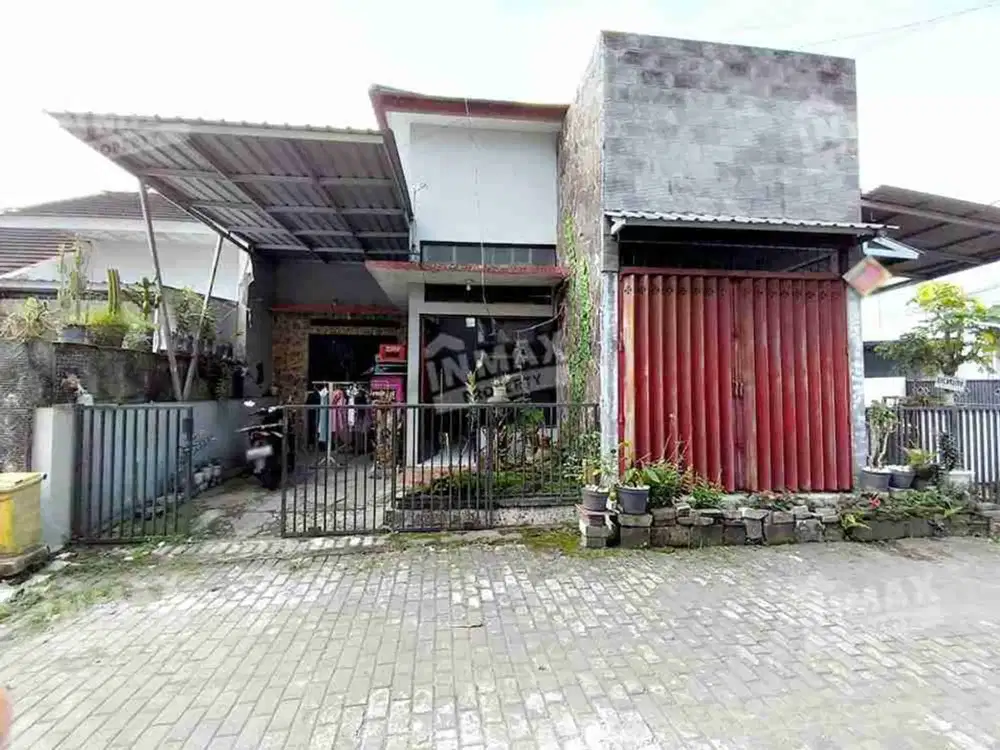 rumah + toko posisi hook daerah sukun