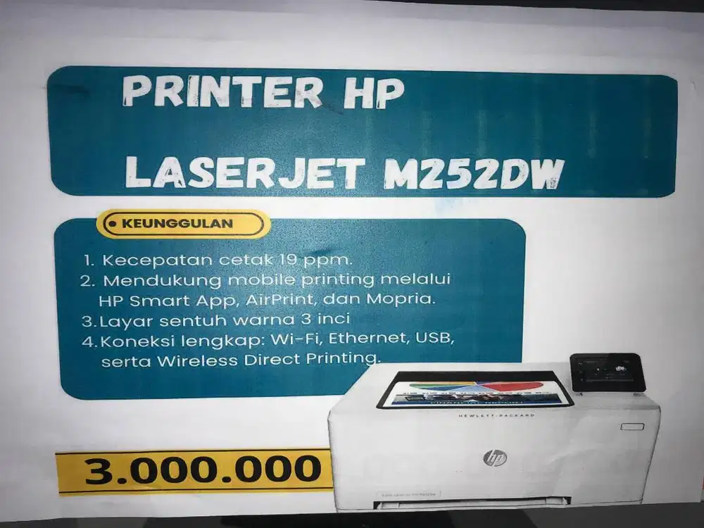 mesin printer hp laserjet m252dw