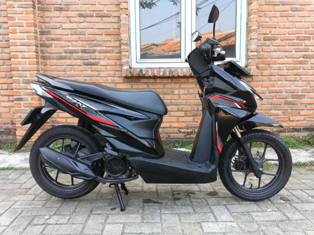 Honda Beat Deluxe CBS Alarm 2026/2025 Km Low Mulus Pajak On Panjang