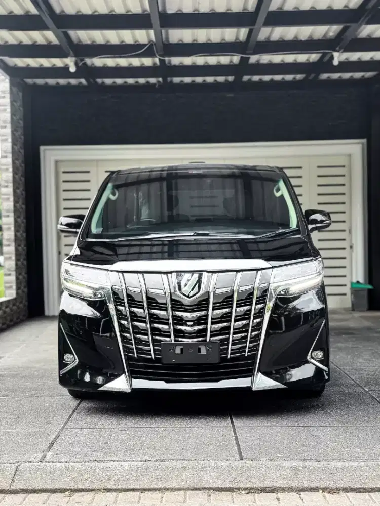 Toyota Alphard G Facelift Black 2019! Perfect Condition Harga Termurah