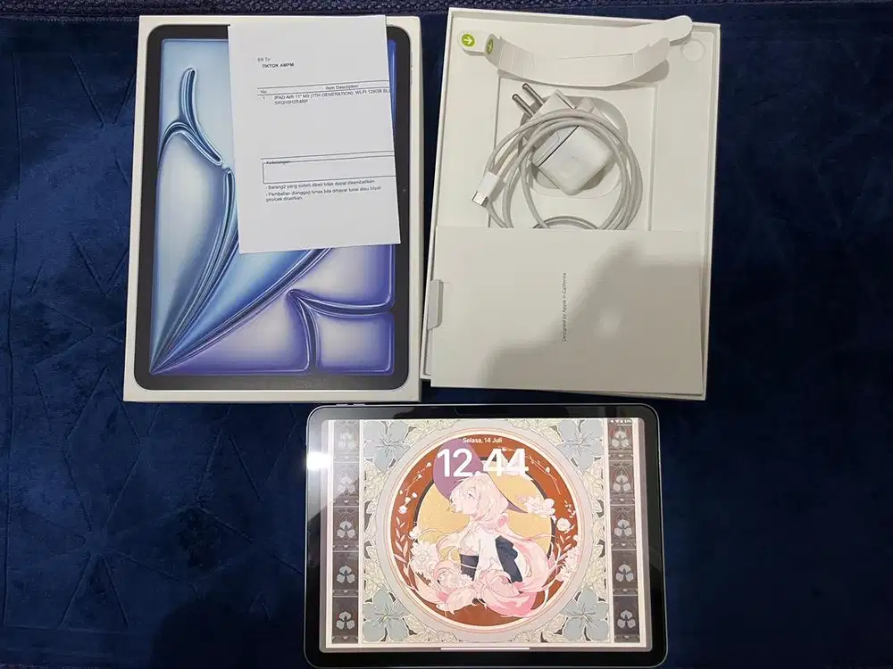 ipad air m3 full set no garansi on