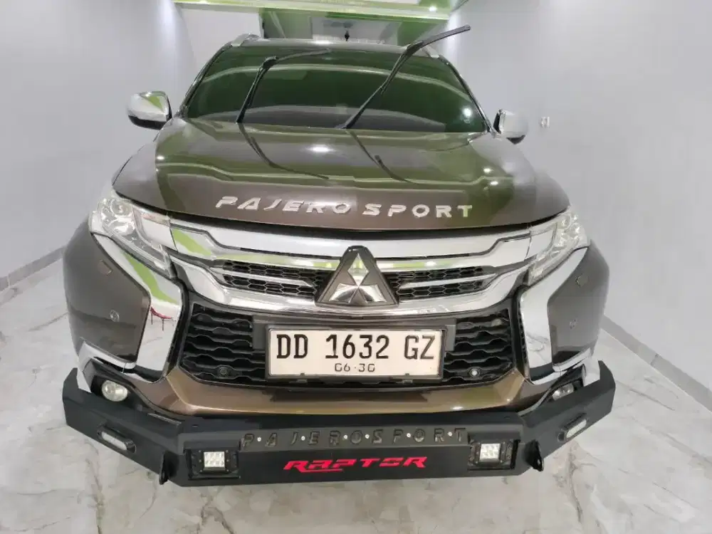 PAJERO SPORT 2,4L DAKKAR 4X2 SOLAR MATIC 2019 MULUS NEGO