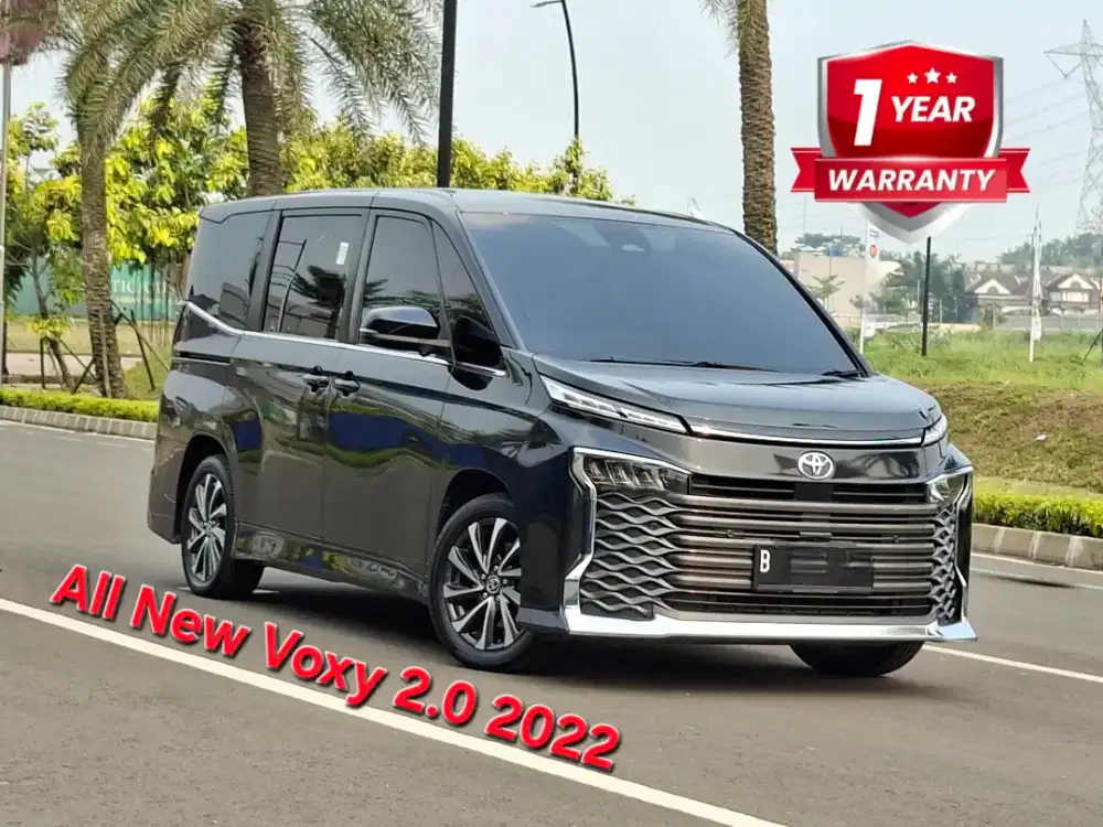 Mulus Total DP 7jt Voxy 2.0 Kick Sensor Matic 2022 Hitam Pajak Panjang