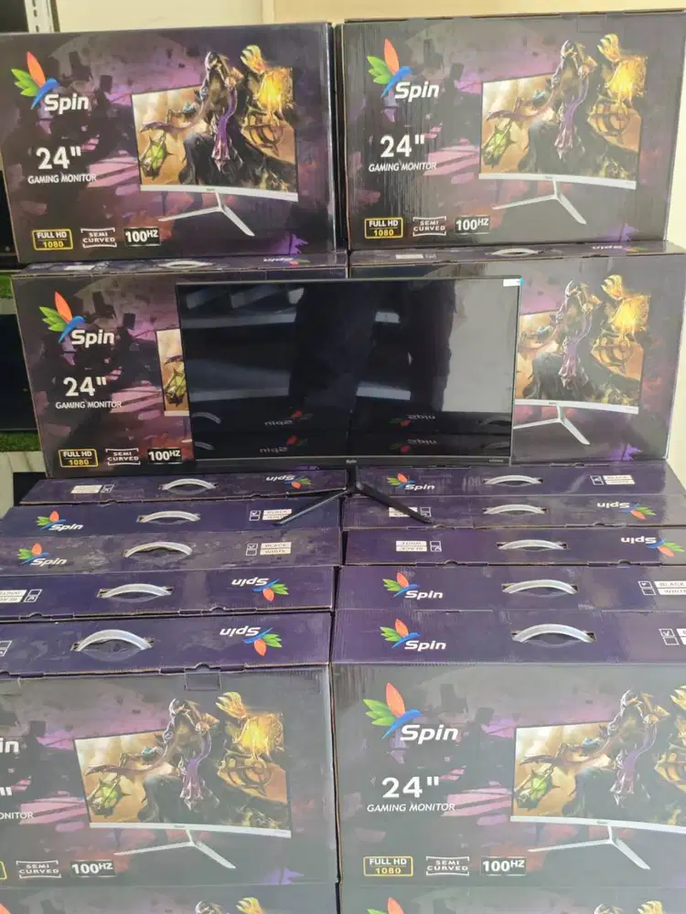 Monitor SPIN 24 Full HD 100Hz | Cocok Gaming, Editing & Kerja