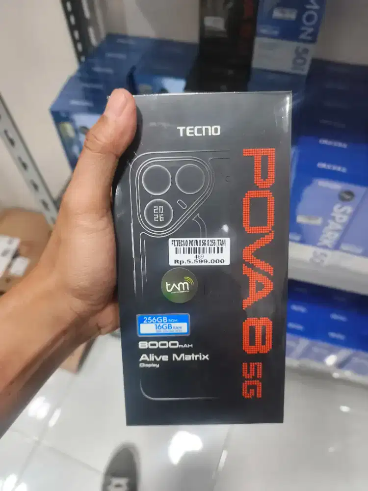 TECNO POVA 8 5G 8/128GB | ATLANTIS DAHSYAT