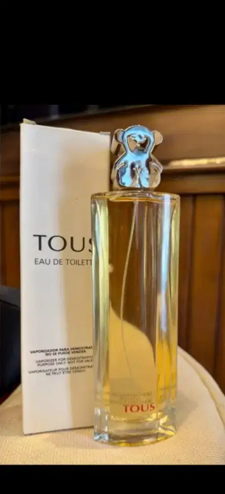 Parfume tous silver 90ml tester rare old stock