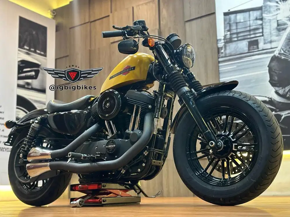 Harley Sportster 48 Kuning 2016