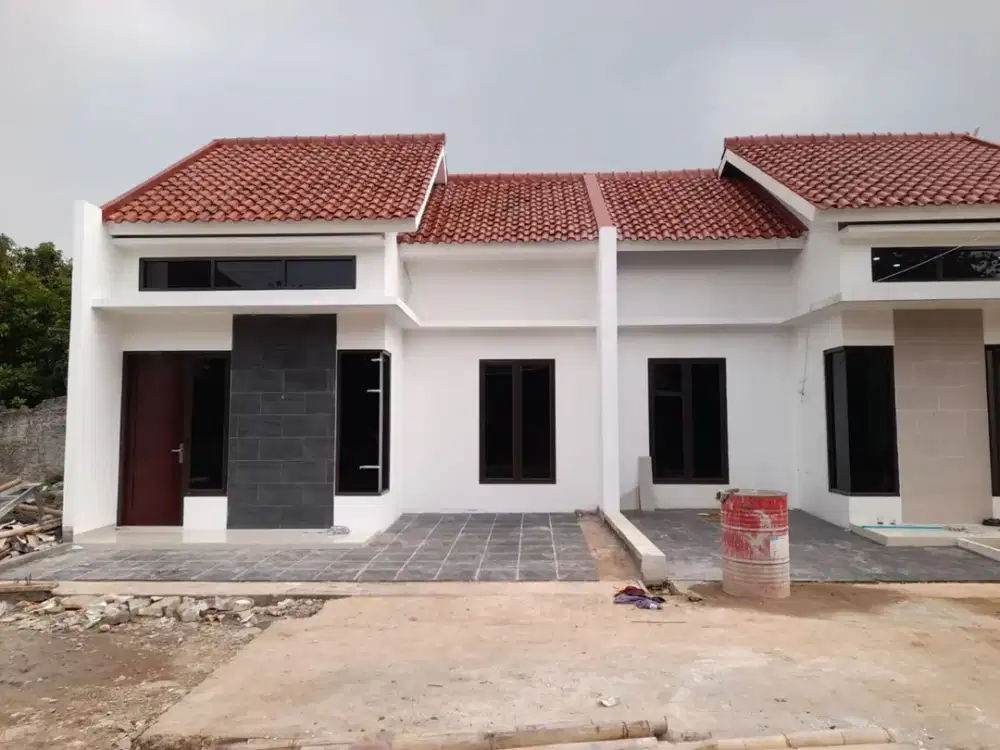 Rumah cluster siap huni cuma 500juta an lokasi dekat stasiun LRT Cikuir 1 Caman