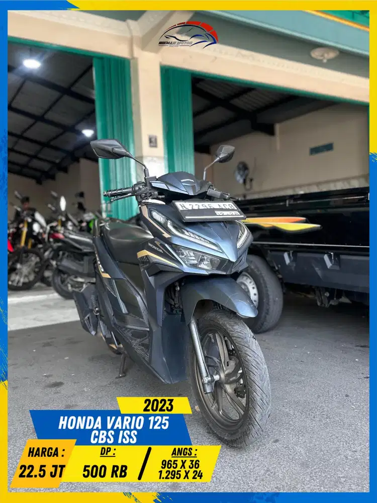 HONDA VARIO 125 2023 BEKAS BERKUALITAS HIKMAH MOTOR KEPUH MALANG