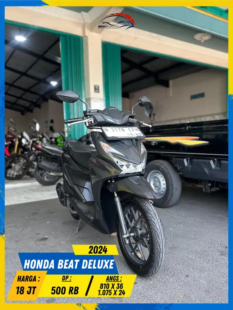 HONDA BEAT DELUXE 2024 MESIN AMAN BOSSKU HIKMAH MOTOR KEPUH MALANG