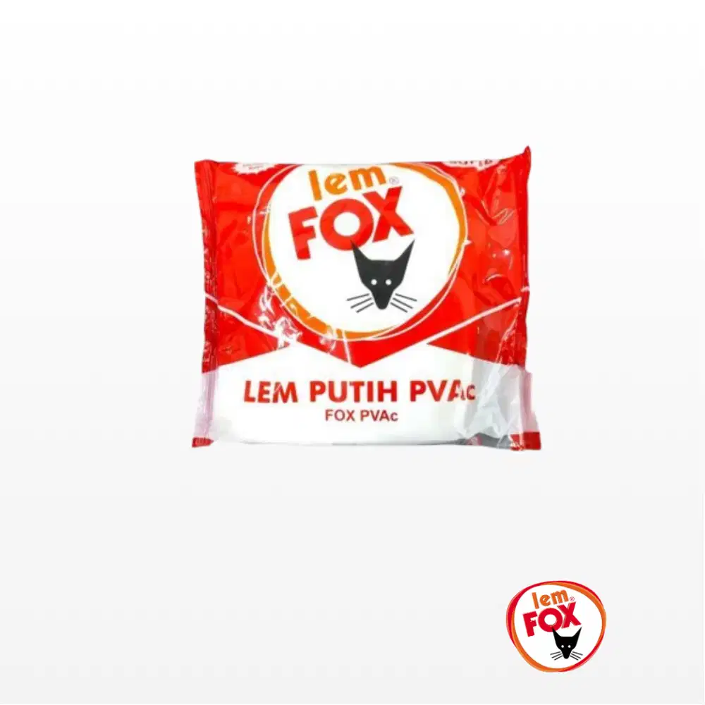Lem Fox Putih PVAc Kayu dan Plamir 700gr