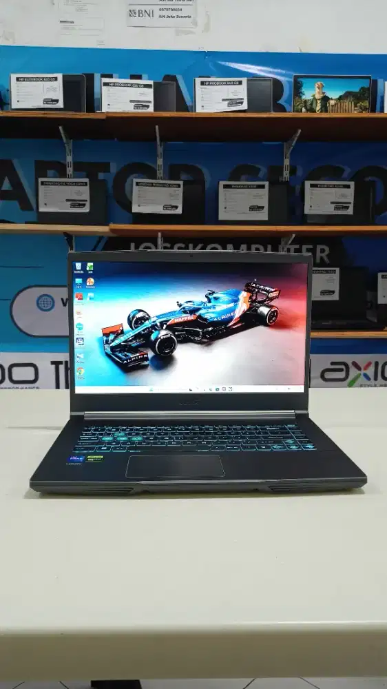 Ready Laptop Gaming MSI THIN 15 intel Core i7-Gen13 Nvidia RTX 3050