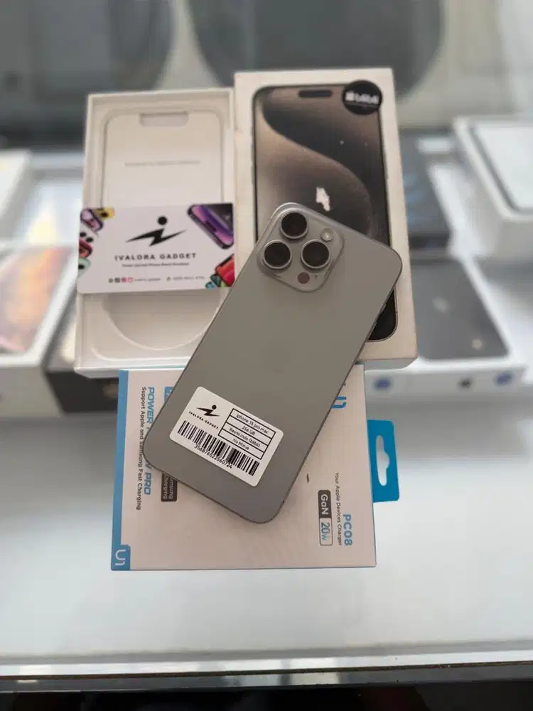 iPhone 15 Pro Max 256GB Blibli Grey