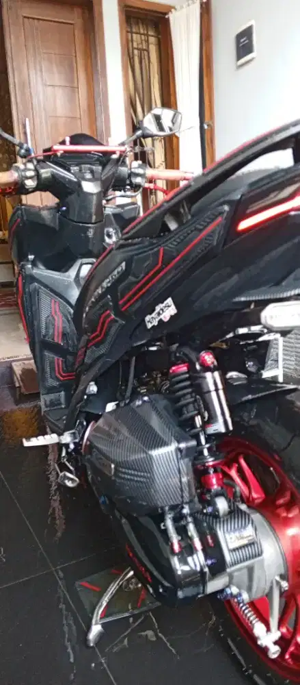 Di Jual Motor New Vario 150cc Warna Hitam Modifikasi Fist Hand (nego)