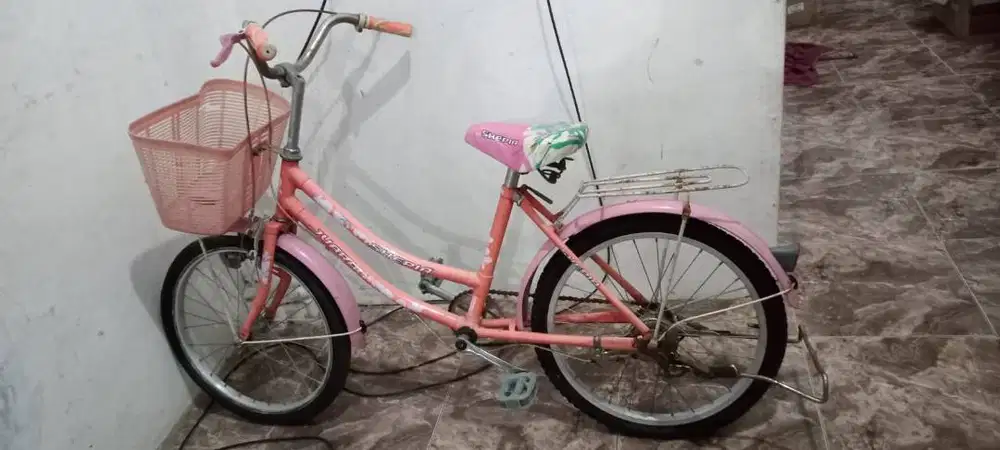 Sepeda Shepia Juara Anak Perempuan Dewasa Remaja Cewek Ontel 20 inch