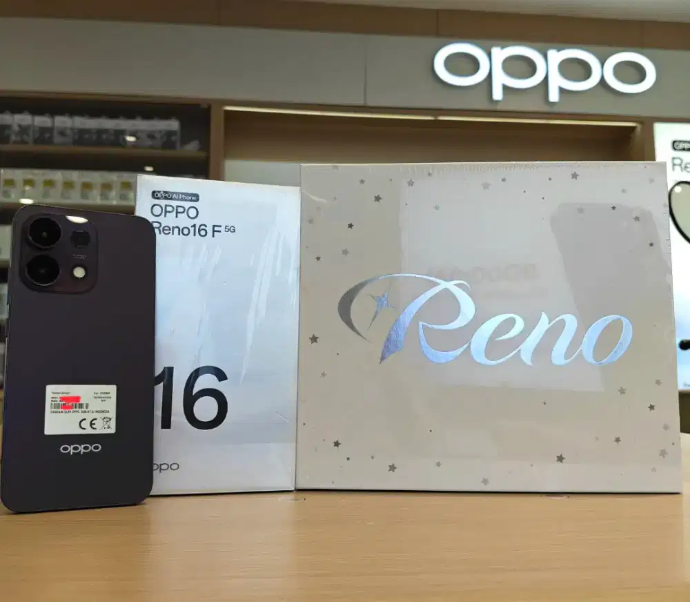 Promo spesial Oppo Reno 16F 8/256 Free Gift New