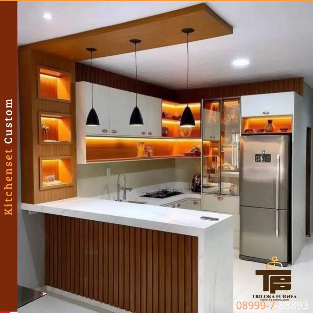 kitchenset custom terbaik harga murah bisa custom sesuai keinginan