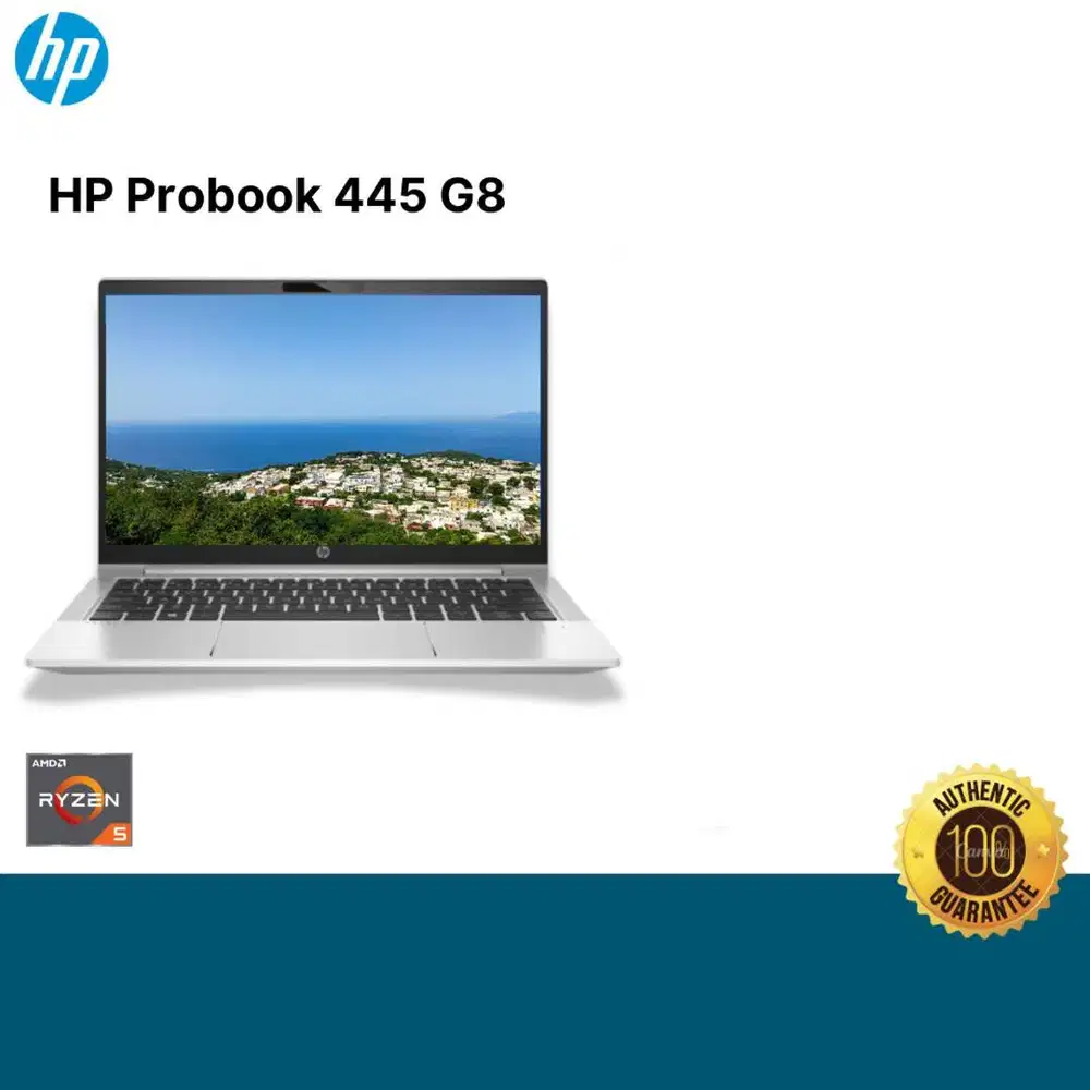 Laptop Like New HP 445 G8 Ryzen 5 SSD 256GB Layar 14 inch *RRT
