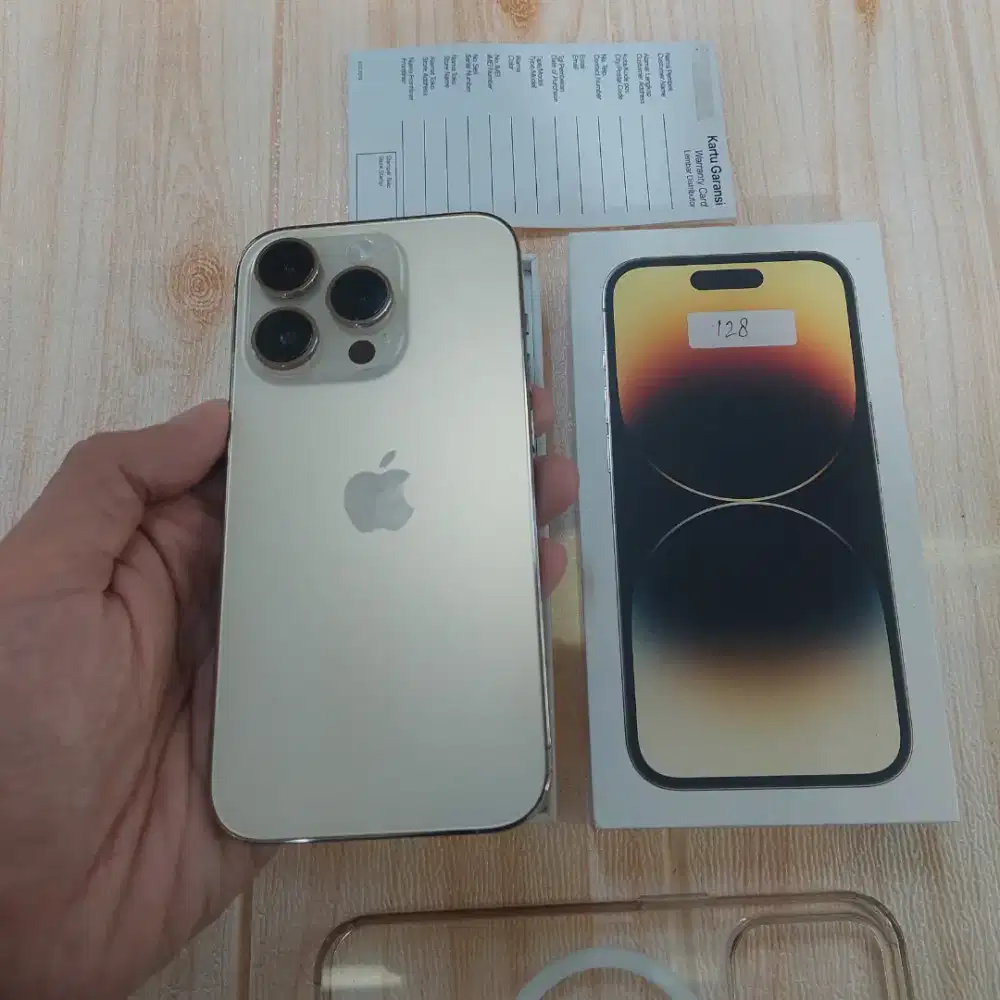 Iphone 14 Pro 128 Gb Second Garansi Resmi Mulus