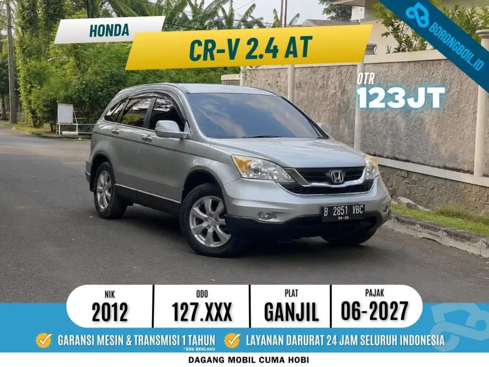 WOOWW DP 10 JUTA !!! HONDA CRV 2.4 AT 2012
