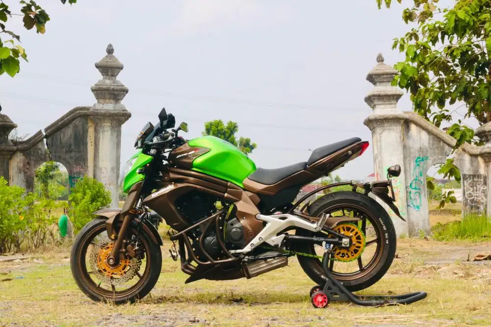Kawasaki er6 er6f er6n 650 FP mesin sehat unit siap pakai