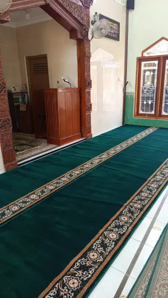 jual karpet masjid murah, tebal empuk gratis pasang di jogja