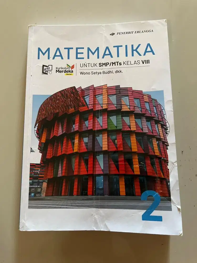 buku paket matematika kelas 8 semester