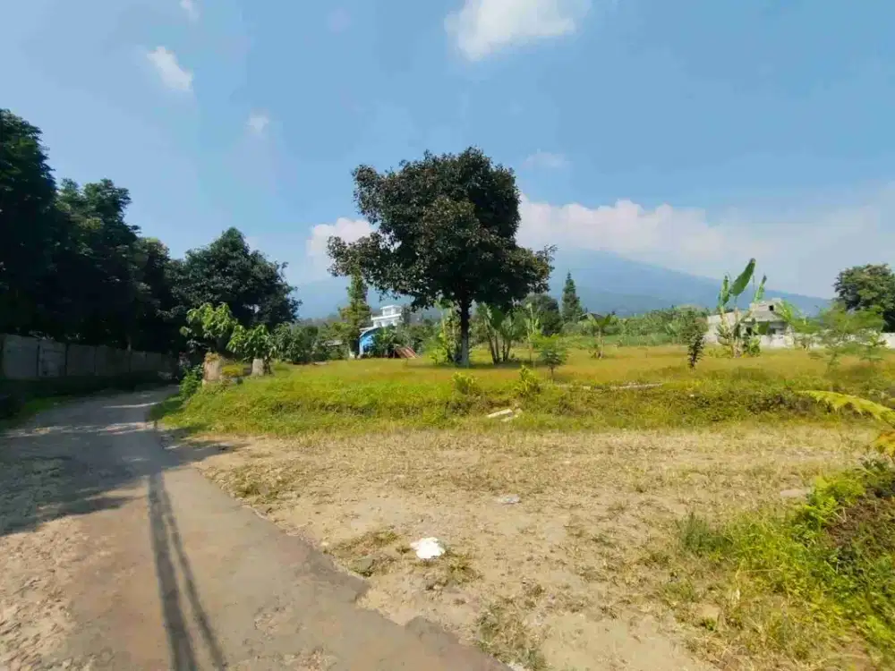 Kavling Murah View Gunung di Tamansari Bogor