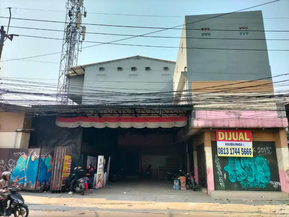 5ruko di Pinggiran Jalan 4lantai