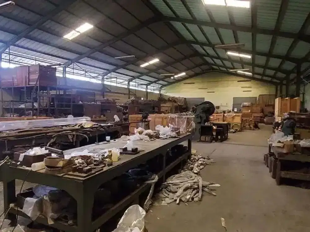 Gudang Cengkareng, LT 14.400 m2, LB 3100 m2, Akses Kontener, Jual Cepat Murah